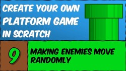 Creating Moving Enemies in Scratch Game Instructional Video