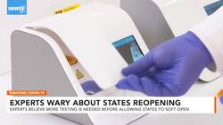 As States Discuss Reopening, Experts Are Wary On Whether It's Safe News Clip