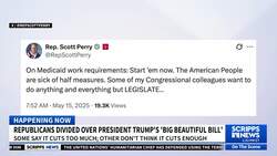 Trump's ‘big, beautiful bill’ continues to face GOP resistance News Clip