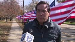 Spring Lake honors veterans past and present with dozens of American flags and honor plaques News Clip