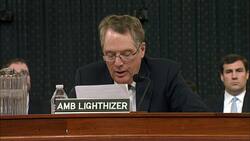 US Trade Rep stresses caution on China deal News Clip