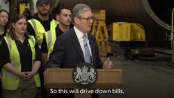 PM: Reaping benefits of clean power will ‘take time’ but bills will fall by £300 News Clip