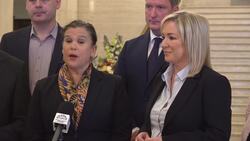 Sinn Fein relationship with Irish America not damaged by boycott, says McDonald News Clip