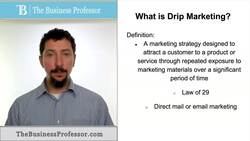 Drip Marketing Instructional Video