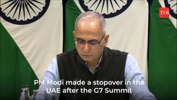 PM Modi will depart for UAE after completing his 2-day France visit: MEA News Clip