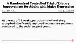 Your Diet and Depression Instructional Video