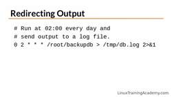 Linux Administration Bootcamp: Go from Beginner to Advanced - Scheduling Repeated Jobs with Cron Instructional Video