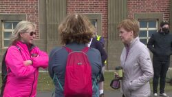 Nicola Sturgeon visits Troon ahead of parliamentary elections News Clip