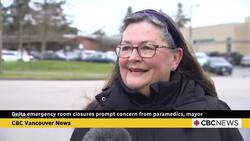 Delta emergency room closures prompt concern from paramedics, mayor News Clip