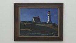 CLEAN : Visitors return to Edward Hopper exhibition as museums reopen in Switzerland News Clip