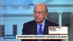 Former Senator George Mitchell Reflects on Working With George H.W. Bush News Clip