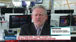 South African Trade Minister Sees Trump 'Rebalancing' Global Trade News Clip