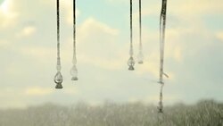 Irrigation pivot system watering agriculture field in 4K 60fps Stock Footage