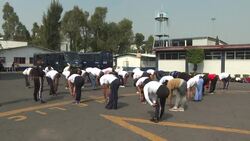 CLEAN : Mexico City entices its police force to get in shape News Clip
