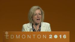 Rachel Notley addresses NDP conference News Clip