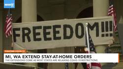 Michigan And Washington State Extend Stay-At-Home Orders News Clip