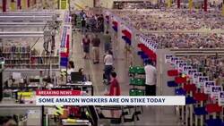 Amazon workers nationwide go on strike; Brooklyn location not affected News Clip