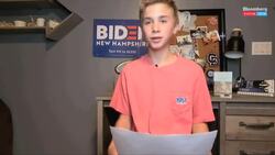 13-Year Old Brayden Harrington Says Biden Helped Him With Stutter News Clip
