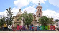 Real de Asientos Stock Footage