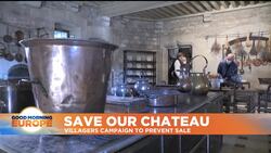 French villagers mobilise to save their castle from Ukrainian owner who 'pretends to be dead' News Clip