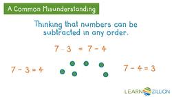 Subtracting by Counting Up to Ten Instructional Video