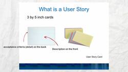 Agile Project Management - How to Write a User Story Description Instructional Video