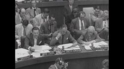 UN Political Committee meeting in New York City votes on which nations will participate in UN Korea Peace Conference News Clip