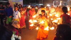 India, Tamil Nadu - Ceremonies in Pullachi Stock Footage
