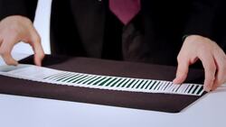 How to Do a Ribbon Spread Card Flourish Instructional Video