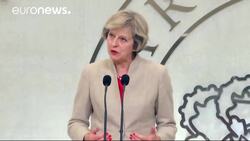British PM May looks for Brexit support in Denmark News Clip