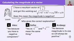 Calculating the magnitude of a vector Instructional Video