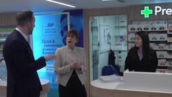 Health Secretary Victoria Atkins tours a Boots Pharmacy in central London News Clip