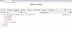 Modern Web Design with HTML5, CSS3, and JavaScript - Creating Arrays to Hold Data with JavaScript Instructional Video