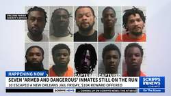 7 inmates still at large after escaping from New Orleans jail News Clip