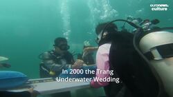 Underwater weddings and a two hour snog: the world's most unique ways to celebrate Valentine's Day News Clip