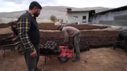 CLEAN : Syrians in Idlib use olive waste to create alternative fuel source News Clip