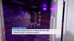 Looking at the world of colors at A Piece Of My Art in Forked River News Clip