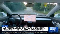 US to probe Tesla's 'Full Self-Driving' system after pedestrian killed in low visibility conditions News Clip