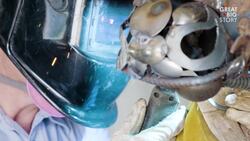 The art of transformation, John Lopez's scrap metal sculptures Instructional Video