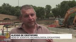 Roman ruins found near Vatican: Workers unearth laundry thought to be 2,000 years old News Clip