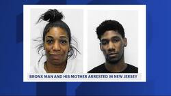 Bronx man and mother arrested in NJ, accused of threatening man with weapons News Clip