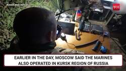 Putin Deploys Russian Marines In Kursk Region To Attack Ukrainian Bases | Watch News Clip