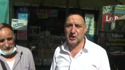 CLEAN : Reaction in Marseille to the death of former President Bouteflika News Clip