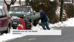 Norwalk residents dig out after snowstorm News Clip