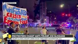 Washington D.C. protests Trump's federal takeover of capital's law & order News Clip