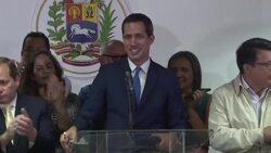 CLEAN : Venezuela's Guaido: They wouldn't let me in because we had the numbers News Clip