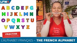 Practise your French alphabet Instructional Video