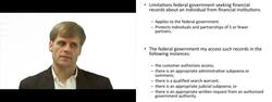 Understanding the Right to Financial Privacy Act of 1978 Instructional Video