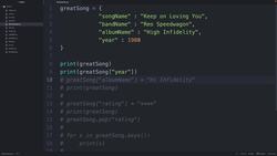 Intro To Python Programming - Python Dictionaries Instructional Video