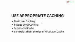 Master Hibernate and JPA with Spring Boot in 100 Steps - Step 84 - Performance Tuning - Use Appropriate Caching Instructional Video